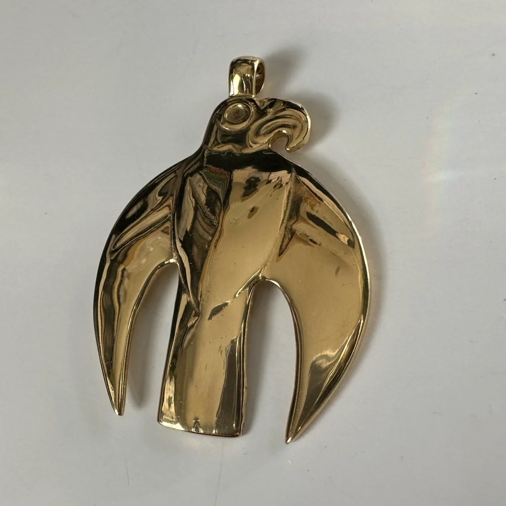 RARE Collection Piece Scythian Handmade Eagle Pendant Authentic Design